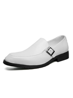 Mocassins Homme en Cuir Synthétique avec Bout Rond Unicolore