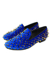 Mocassins homme loafers à rivets