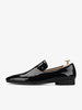 Mocassins Hommes À Enfiler Bout Rond Chaussures De Bal Vernies Mariage