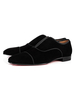 Mocassins Hommes Plats à Cuir Synthétique en Crôute avec Bout Rond Imprimés Unicolore Mocassins Hommes Plats