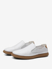 Mocassins pour hommes à bout rond en cuir de vachette Mocassins pour hommes