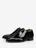 Mocassins pour hommes à bout rond Oxford Chaussures de bal de mariage