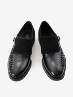 Mocassins pour hommes avec boucle en cuir de vache