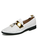 Mocassins pour hommes Chaussures confortables à enfiler en cuir Synthétique pour lété