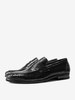 Mocassins pour hommes en cuir de vache à bout rond Mocassins pour hommes en cuir de vache