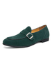 Mocassins pour hommes populaires en cuir PU Monk Strap Slip-On