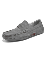 Mocassins pour hommes Slip-On Monk Strap Round Toe Pigskin Upper Chaussures pour hommes