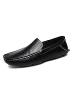 Mocassins respirants pour hommes Chaussures de conduite à enfiler