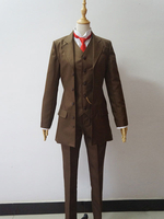 Moriarty le patriote William James Moriarty Costume de Cosplay Costume de Blazer marron ensemble complet