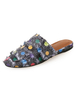 Mule Mocassins Mules Plat Dos Nu Nus Au Polka Dot