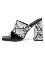 Mules à talons pour femmes