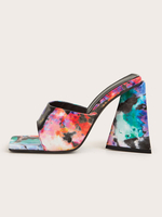 Mules à talons pour femmes
