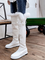 Mules Femmes Pantoufles à Bout Rond à Cuir Synthétique Imprimé avec Mots Décors avec Paillettes