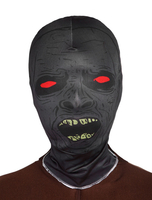 Multi couleur rouge yeux Zombie Lycra unisexe Spandex hottes Déguisements Halloween
