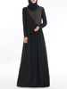 Muslim Kaftan Dress Femme Manches Longues Arabian Vêtements