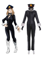 My Hero Academia Cosplay Cosplay Kemy Utsushimi Noir Polyester Costumes Déguisements Halloween