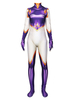 My Hero Academia Cosplay Costumes Cosplay ACADÉMIA Cosplay Violet Lycra Spandex Combinaison Costumes Cosplay Déguisements Halloween