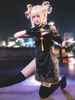 My Hero Academia Cosplay Himiko Toga costume robe noir Déguisements Halloween