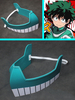 My Hero Academia Cosplay Izuku Midoriya Masque Gris Clair Accessoires Déguisements Halloween