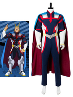 My Hero Academia Cosplay Toshinori Yagi aka All Might Costume Zentai Suit Edition Deluxe Déguisements Halloween