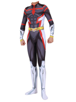 My Hero Academia Cosplay Toshinori Yagi Costume Combinaison Noire Déguisements Halloween