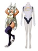 My Hero Academia Cosplay Tsukino Mito Costumes ivoire Polyester Cosplay Déguisements Halloween