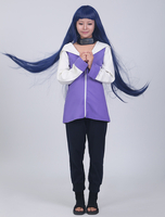 Naruto - Costume de Cosplay Hyuuga Hinata 2021 Déguisements Halloween