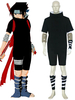 Naruto - Uchiha Sasuke Costume de Cosplay noir Déguisements Halloween
