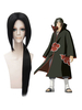 Naruto Uchiha Itachi 70 cm noir anime perruque de cosplay Déguisements Halloween