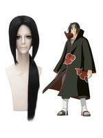 Naruto Uchiha Itachi 70 cm noir anime perruque de cosplay Déguisements Halloween