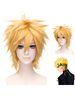 Naruto Uzumaki Naruto 2021 Cosplay Perruque Blonde Droite Déguisements Halloween