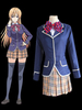 Ne guerres de nourriture Shokugeki aucun uniforme de fille Soma Nakiri Erina Déguisements Halloween Cosplay Costume scolaire Déguisements Halloween