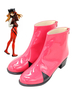 New Genesis Evangelion Asuka Langley Soryu Rose Chaussures cosplay Déguisements Halloween