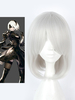 Nier Automata 2B Yorha No.2 Type B 2021 Perruque Cosplay Déguisements Halloween