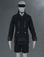 NieR:Automata Jeu Ensemble en velours de soie Gants Chaussette Shorts pour homme Déguisements Halloween