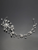 Noces d’argent casque alliage strass perles cheveux Bridal Jewelry