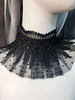 Noir Lolita Chocker Dentelle Accessoire Polyester Fibre Divers Lolita Accessoires