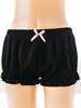 Noir Lolita culotte bouffante Harajuku Kawaii volant élastique Bow Lolita doux pantalon Déguisements Halloween