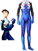 Nouvelle combinaison bleu Genesis Evangelion pour adultes Costumes de la nouvelle Genesis Evangelion pour adultes Déguisements Halloween