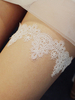 Nuptiale de mariage Jarretière blanc chaud dentelle dentelle mariage jarretières
