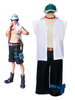 One Piece Fire Fist Ace Portgas D Costume Cosplay Cosplay 7 pièces