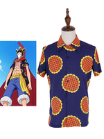 One Piece Lucy Monkey D Luffy Cosplay Costume Shirt Tops Déguisements Halloween