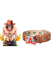 One Piece Portgas D Ace Alloy Belt Anime Cosplay Accessoires