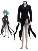 ONE SynthétiqueNCH-MAN One Punch Man noire Coton polyester pour femme Déguisements Halloween