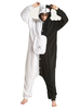 Onesie Kigurumi Carnaval Pyjamas Monokuma Flanelle Jumpsuit Kigurumi Carnaval Costume Carnavals Déguisements Halloween