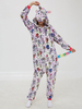 Onesie Kigurumi Carnaval Pyjamas Print Unicorn Flannel Jumpsuit Kigurumi Carnaval Costume Carnavals Déguisements Halloween
