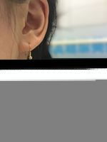 Or boucles d’oreilles Chic relevé géométrique boucles d’oreilles pour les femmes