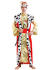 Or Robe Costume Homme Asiatique Nuit Arabe Costume Halloween Hommes Déguisements Halloween