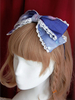 Organza Sweet Lolita Headbow Rainbow Cotton Candy broderie Trim Déguisements Halloween