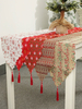 Ornement de fête de Noël avec pompon et nappe de Noël Déguisements Halloween